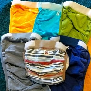 Lot of 6 LARGE gDiaper covers
